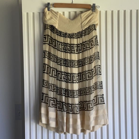 Temperley STUNNING SILK STRAPLESS Dress Size 6-8 - Picture 5 of 6